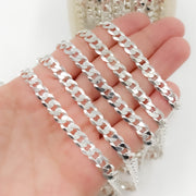 Buy Now Sterling Silver Flat Curb Chain